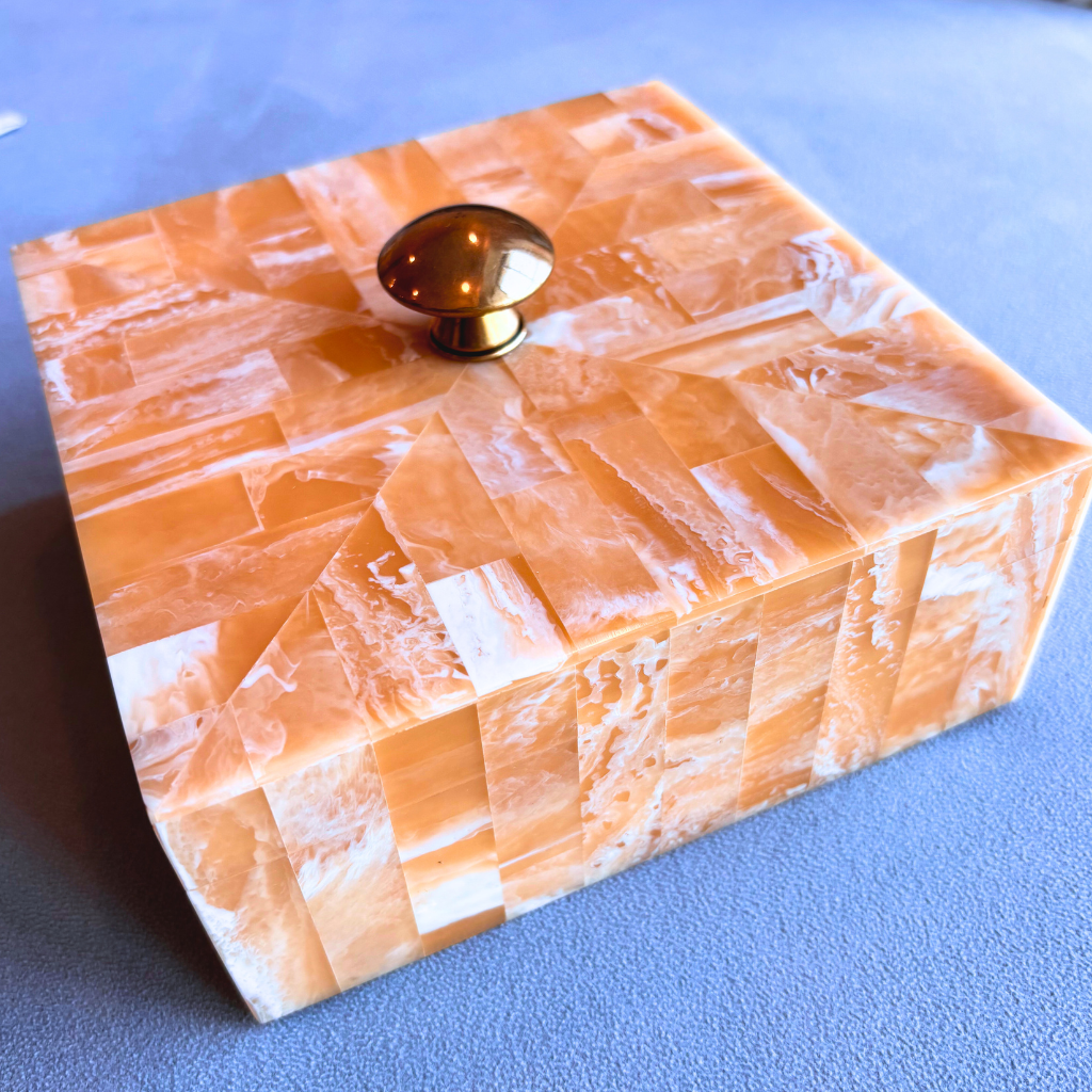 Artisan Wood & Resin Box