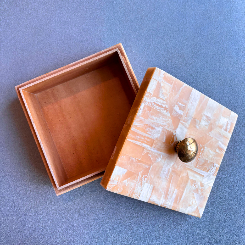 Artisan Wood & Resin Box