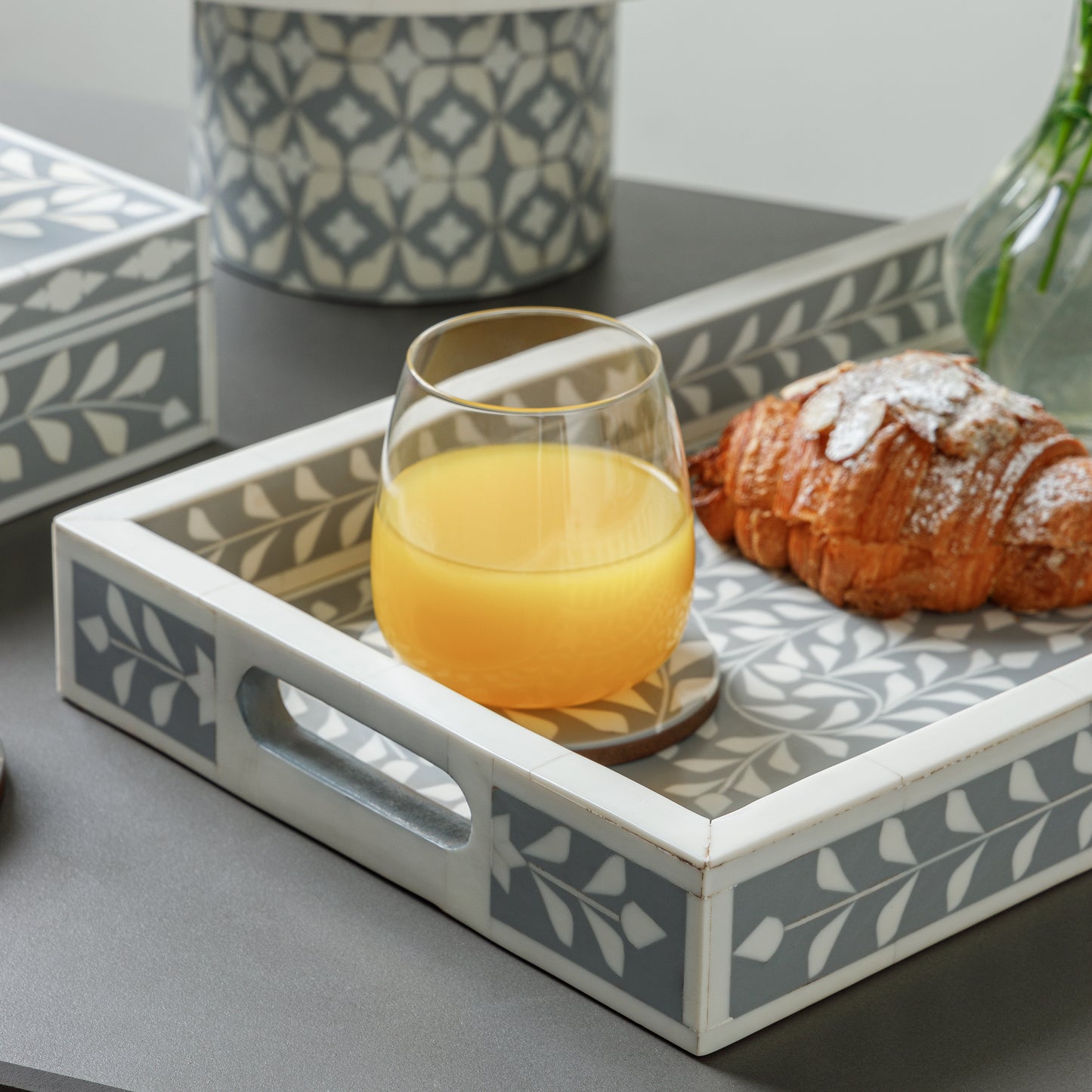 Moroccan Marvel Rectangular Serving Tray