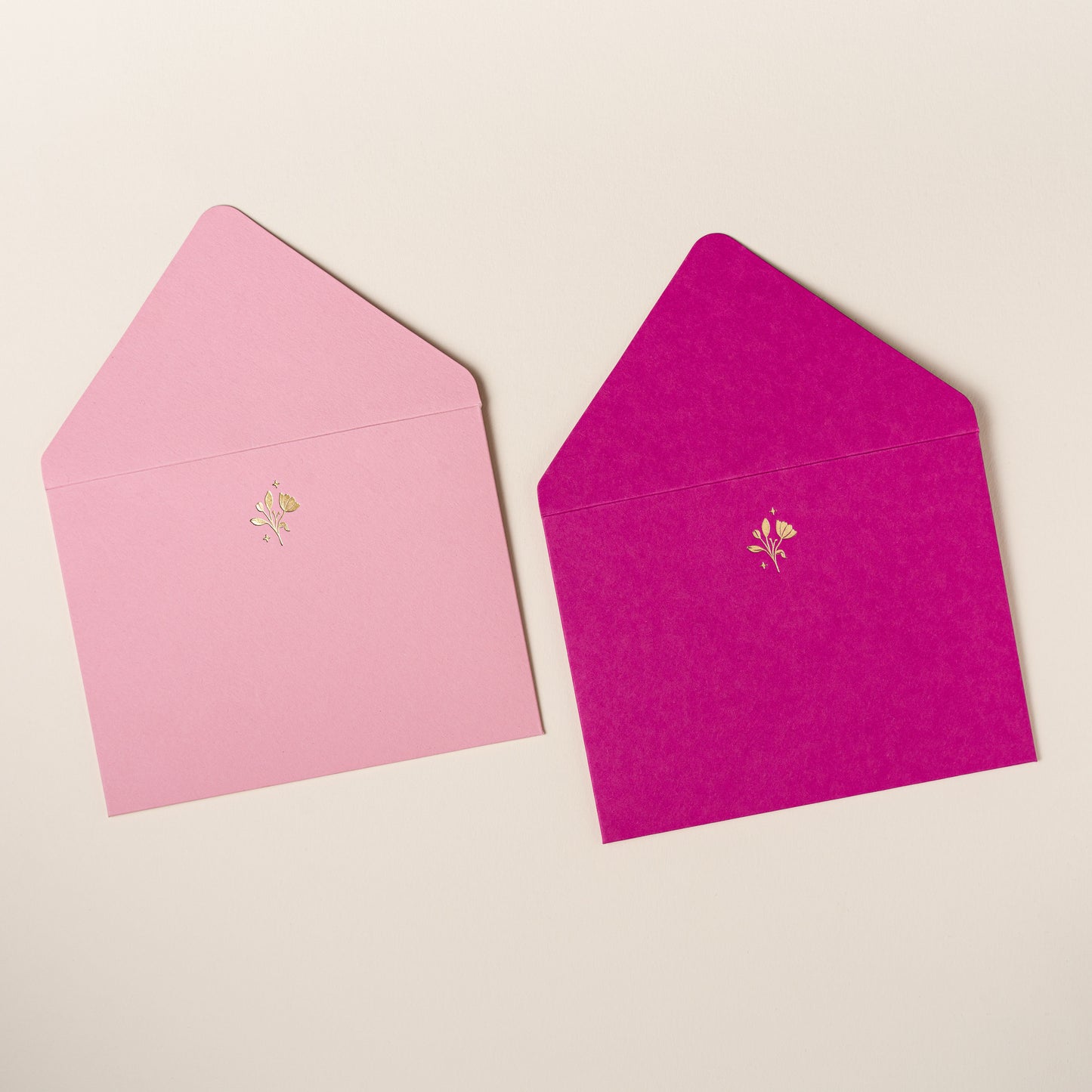 Pink Blossom - Set of 10 Notecards & 10 Envelopes