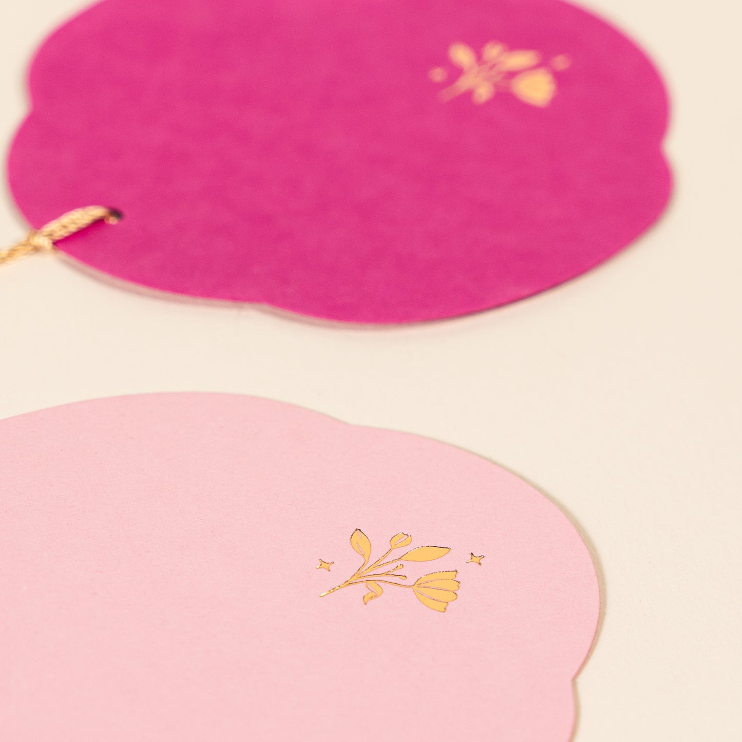 Pink Blossom - Set of 10 Gift Tags