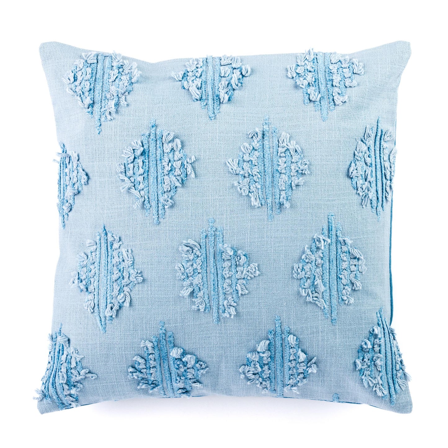 Marrakesh Blue Textured Cushion Cover