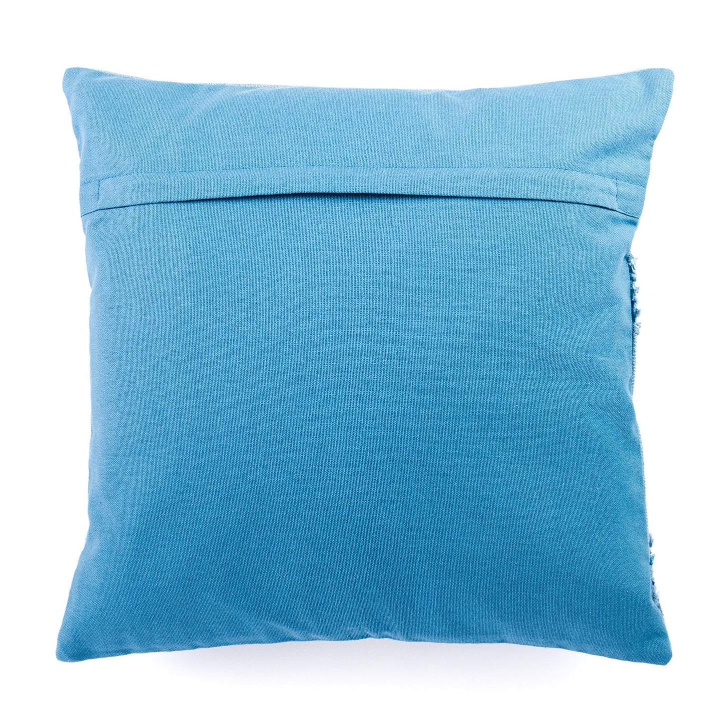 Marrakesh Blue Textured Cushion Cover