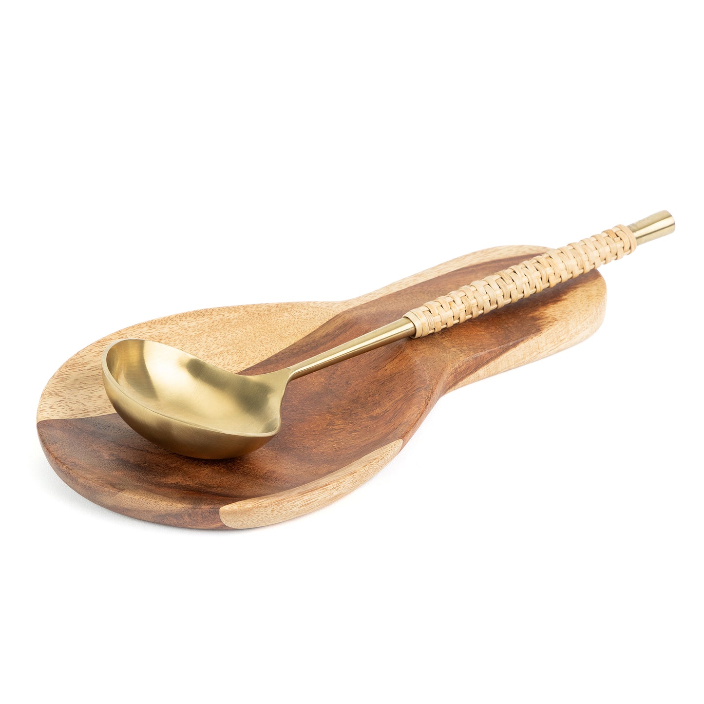 Shaded Wooden Spoon Rest