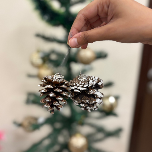 Christmas Decor Cones (set of 2)