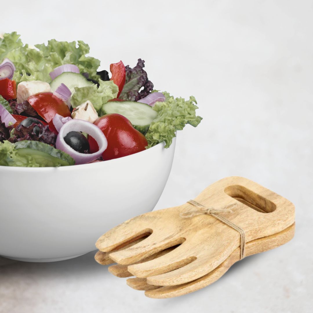 Wooden Salad Server - Set of 2